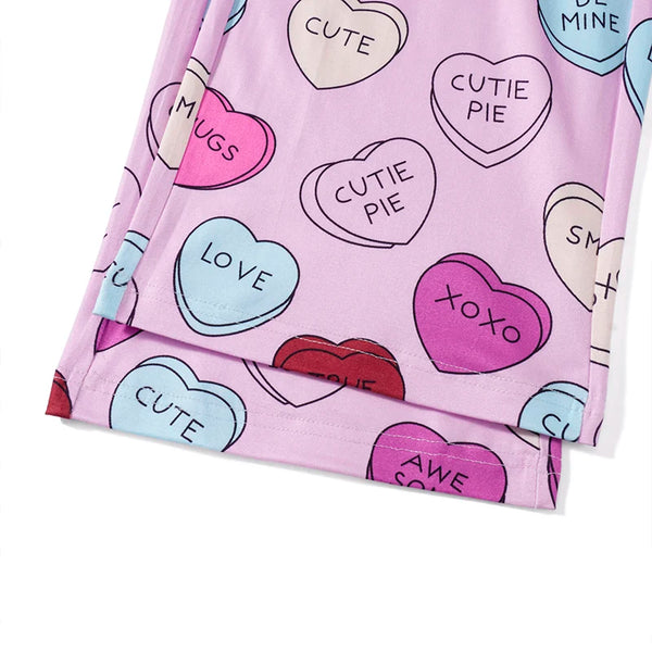 Mommy & Me Candy Hearts PJ set