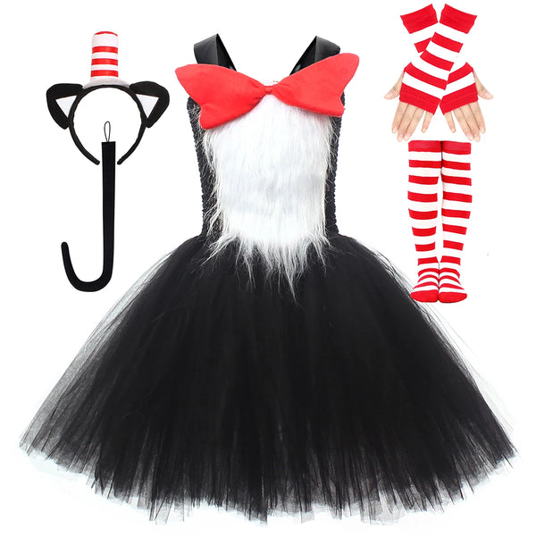 Girls Cat in The Hat™ Tutu Dress Costume Set