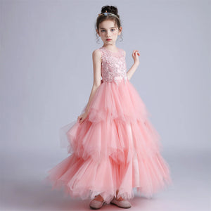 The Blossom Layered Special Occasion Dress for Girls