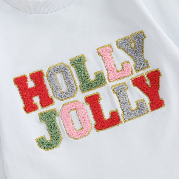 Holly Jolly Holiday Outfit for Baby & Little Girls