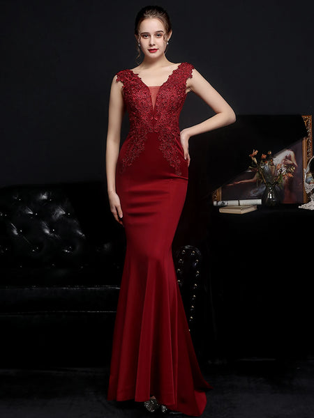 The Aurora Lace Mermaid Gown for Women