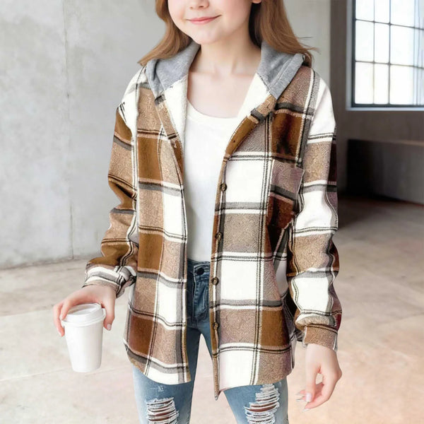 Maya Hooded Shacket for Girls & Teens