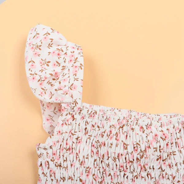 Momma & Me Pink Posies Boho Maxi Dress