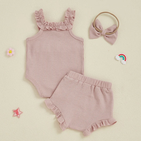 All in Bloom Outfit for Baby Girl