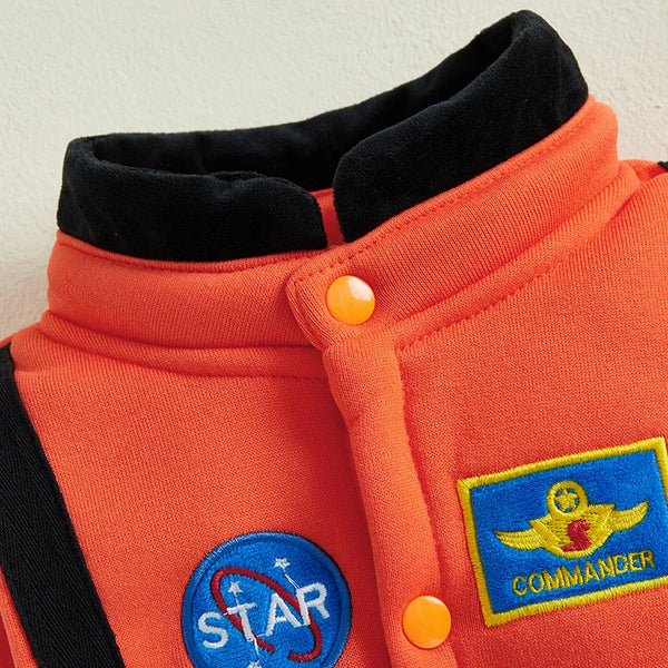 Space Explorer Astronaut Jumpsuit Costume for Baby & Toddler Girls