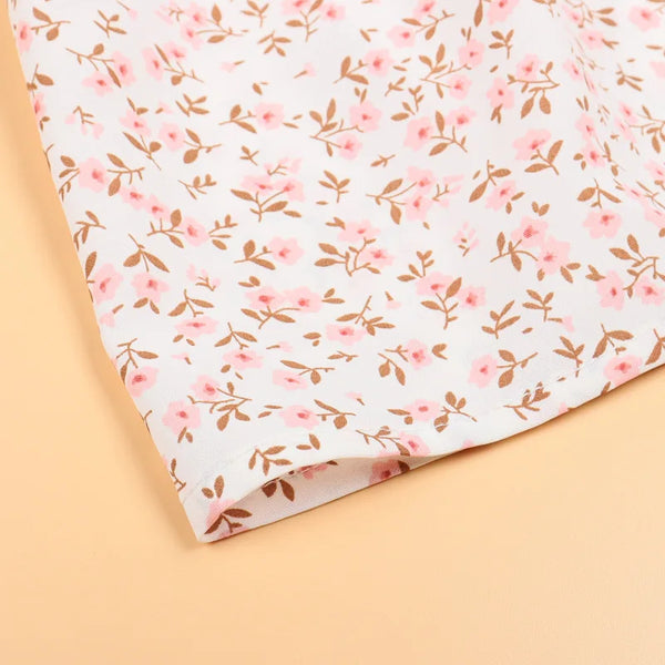 Momma & Me Pink Posies Boho Maxi Dress