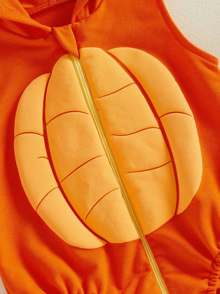 The Cat, The Gourd, & The Bat Romper Costume Sets for Baby & Toddler Girls