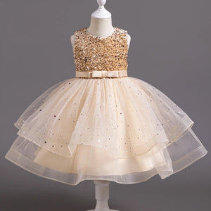 The Chantel Sequin Special Occasion Dress for Girls