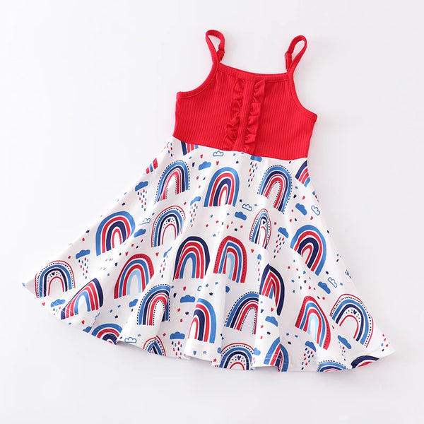 Mommy & Me Matching Dresses: the American Rainbow Sundress