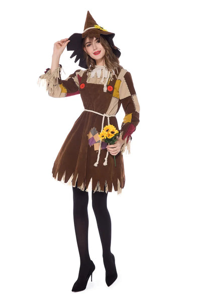 Mommy & Me: Scarecrow Costume for Girls & Women