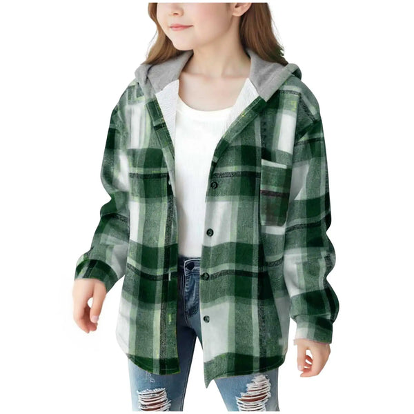 Maya Hooded Shacket for Girls & Teens