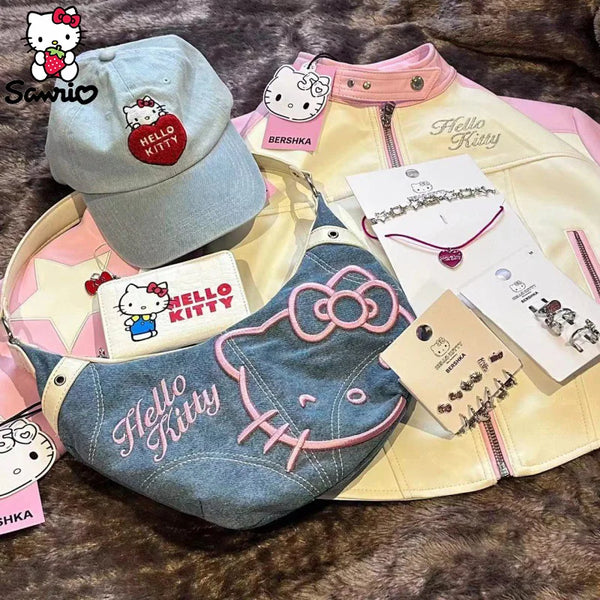 Hello Kitty Denim Purse