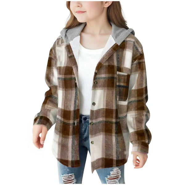 Maya Hooded Shacket for Girls & Teens