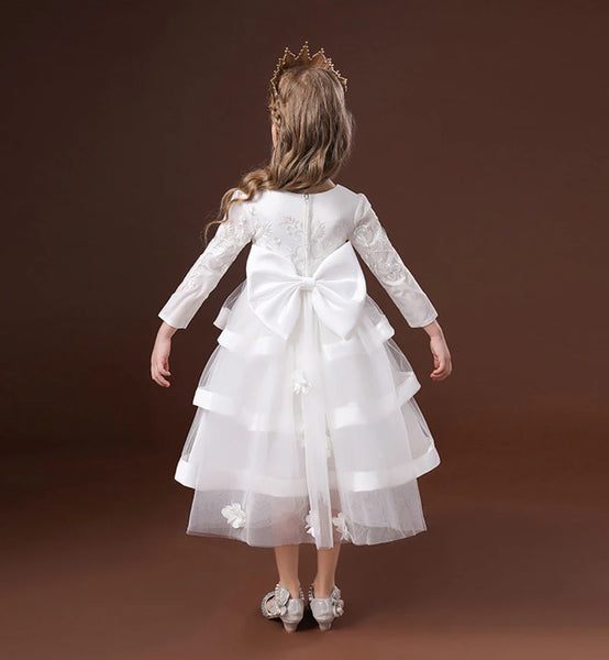 Imelda Layered Special Occasion Dress for Little Girls