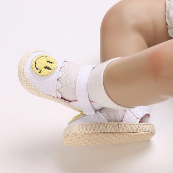 Smiley Face Sandal for Baby Girls