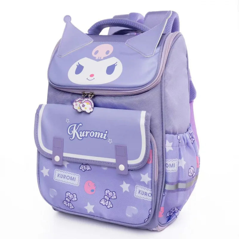 Cutie Face Kuromi™ Lavender Large Capacity Backpack
