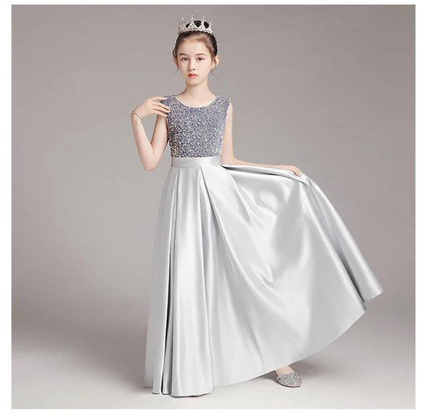 The Mya Satin Special Occasion Dress for Babies & Girls