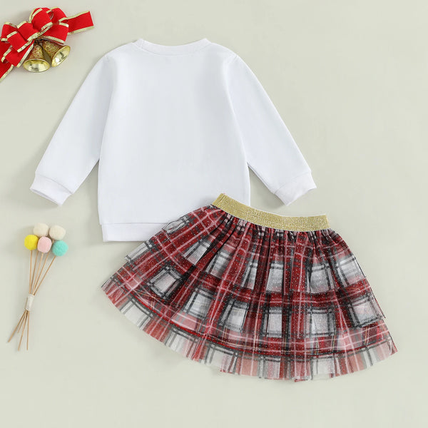 Holly Jolly Holiday Outfit for Baby & Little Girls