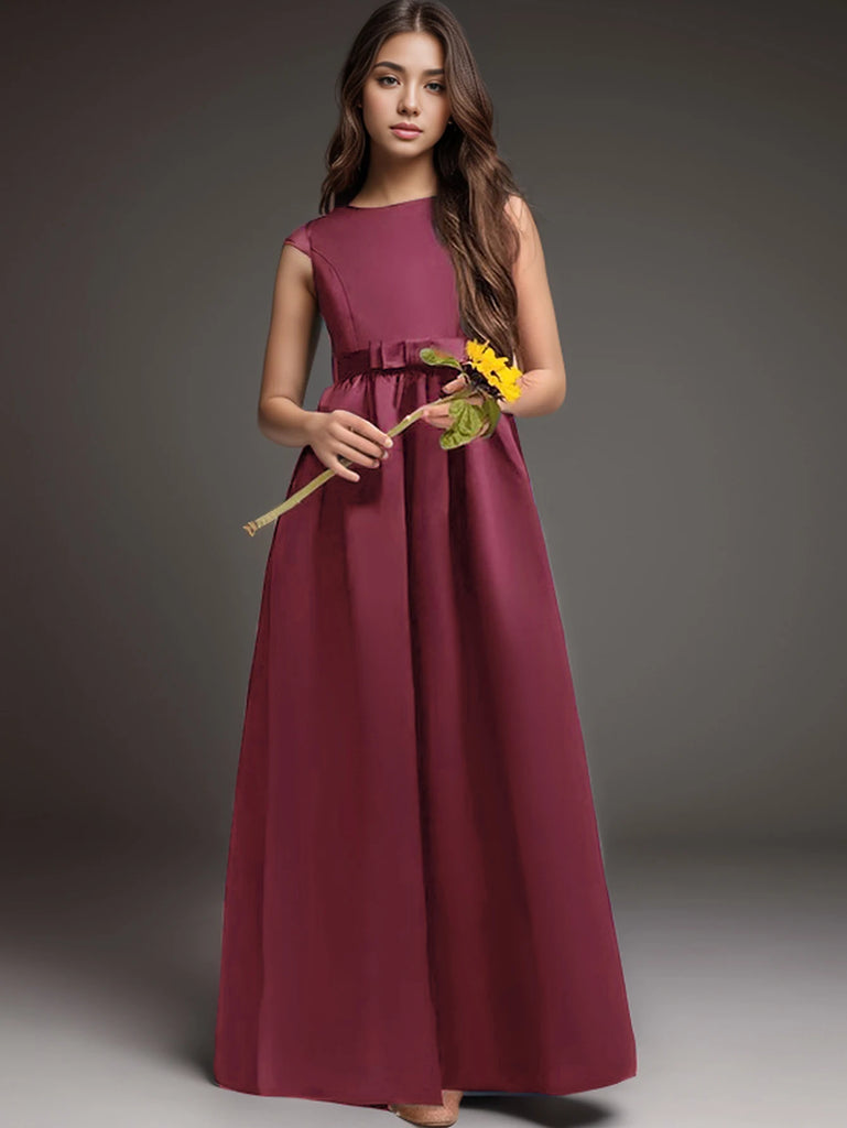 River Sleek Satin Formal Dress with Pockets for Girls & Tweens Navy Slate / 16Y River Sleek Satin Formal Dress with Pockets for Girls & Tweens Navy Slate / 16Y