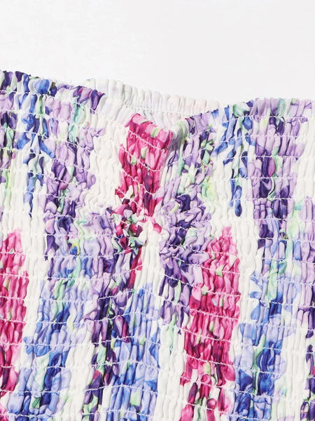 Lilac Bunches Party Dress