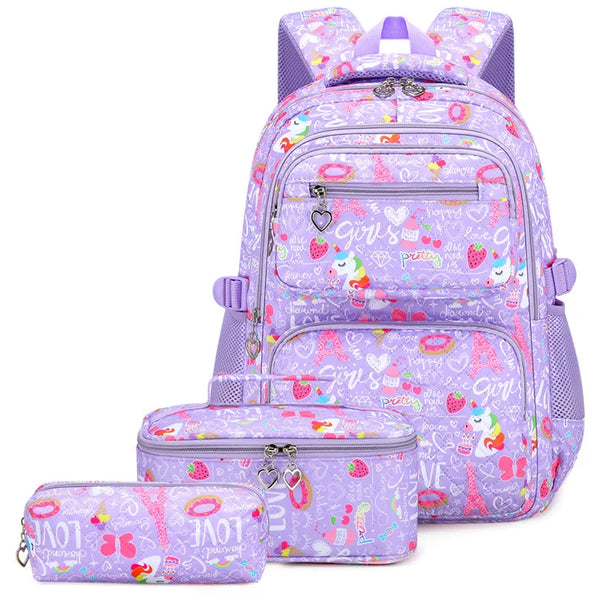 Oui Oui Paris Girls Backpack Set