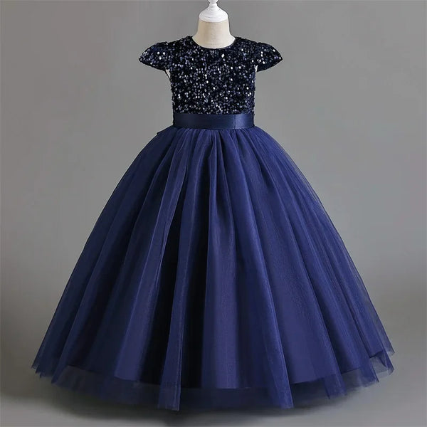 Dominique Gorgeous Sequin Tulle Ballgown Special Occasion Dress for Girls