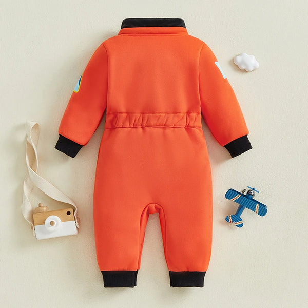 Space Explorer Astronaut Jumpsuit Costume for Baby & Toddler Girls
