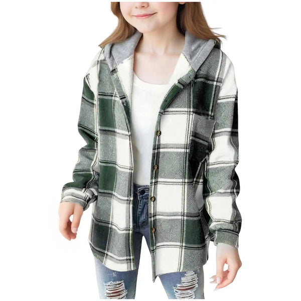 Maya Hooded Shacket for Girls & Teens