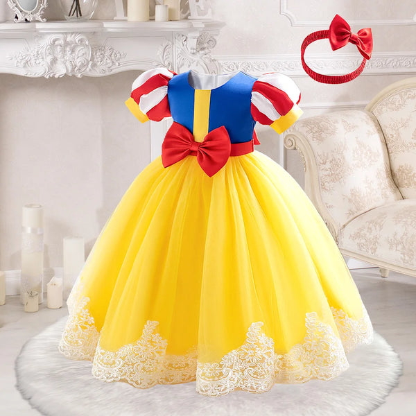 Fancy Snow White™ Ballgown Costume for Baby & Toddler Girls