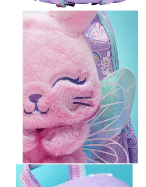 Smiggle® Enchanted Bunny Medium-Capacity Backpack & Accessories