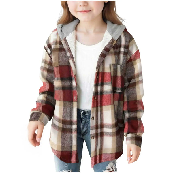 Maya Hooded Shacket for Girls & Teens