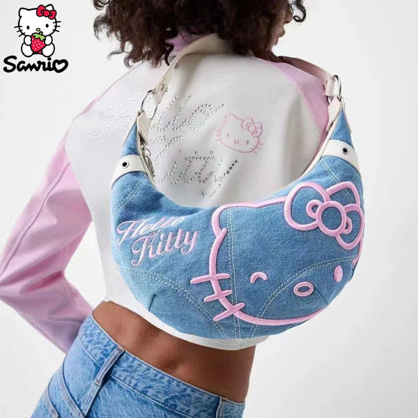 Hello Kitty Denim Purse