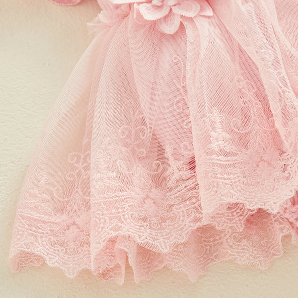 The Pretty Bouquet Lace Romper Dress