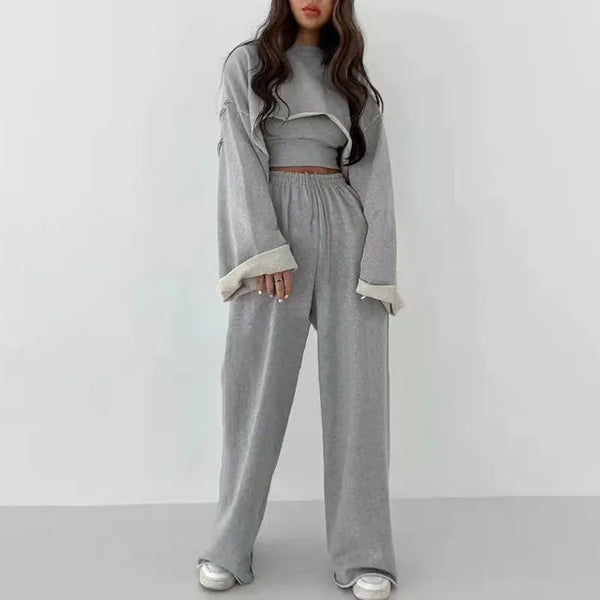 Kyla So-Cozy 3-Piece Lounge Outfit For Women & Teens