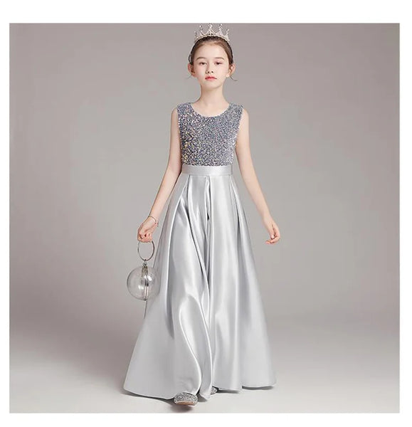 The Mya Satin Special Occasion Dress for Babies & Girls