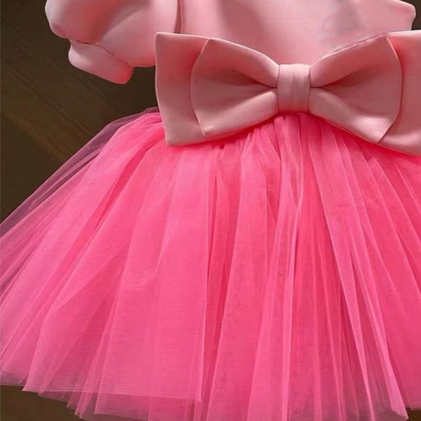Barbie-Girl Off-Shoulder Party Dress