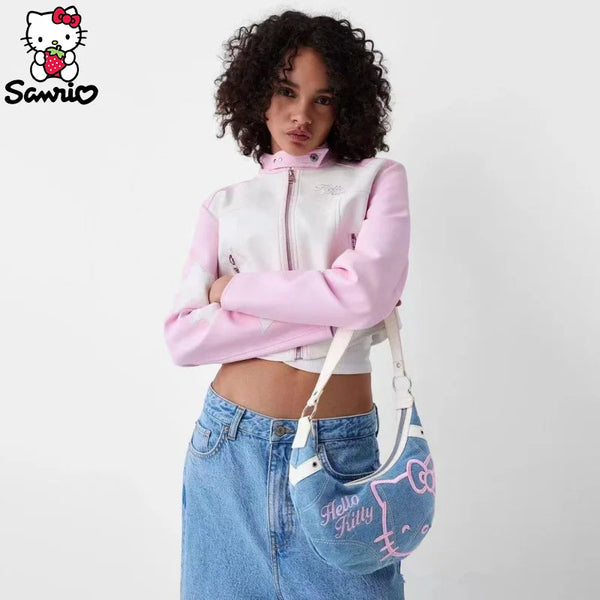 Hello Kitty Denim Purse