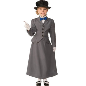 English Nanny Costume for Girls