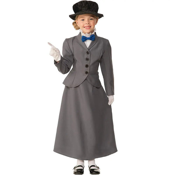 English Nanny Costume for Girls