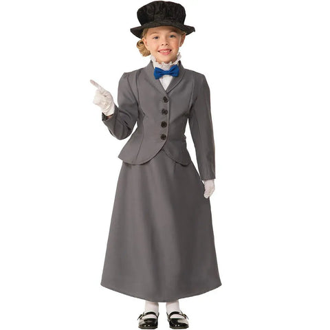 English Nanny Costume for Girls
