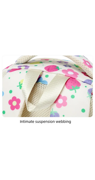 Strawberry Meadow 3-piece Backpack Set in Ivory