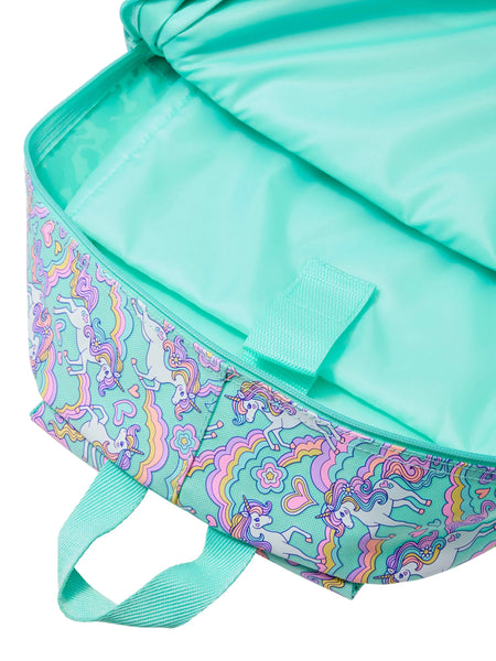 Smiggle® Pastel Unicorn Sparkly Large Capacity Backpack & Accessories