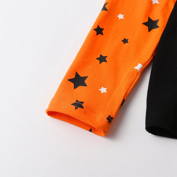Peek-a-Boo Kitty Pumpkin Outfit for Girls