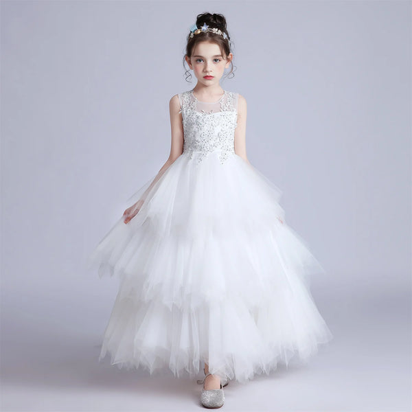 The Blossom Layered Special Occasion Dress for Girls