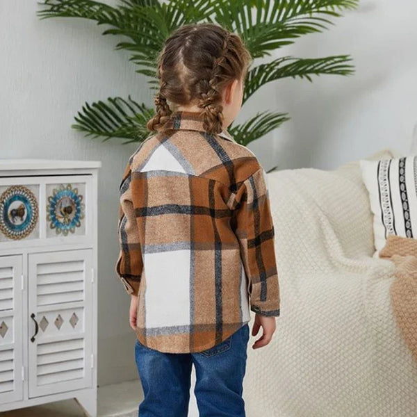 Mommy & Me Classic Plaid Button-Down Shackets for Women & Girls