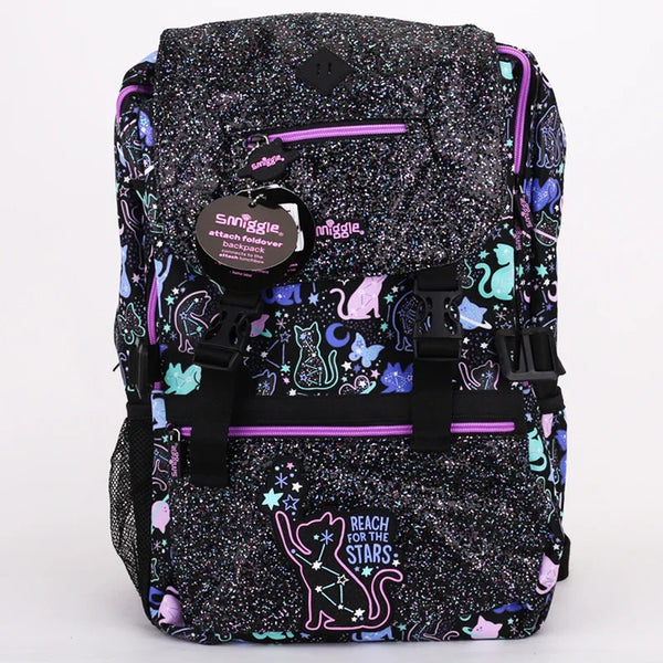 Smiggle Sparkly Kitty Reach For The Stars Double Decker Lunchbag