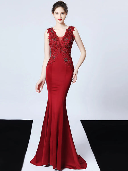 The Aurora Lace Mermaid Gown for Women