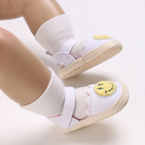 Smiley Face Sandal for Baby Girls