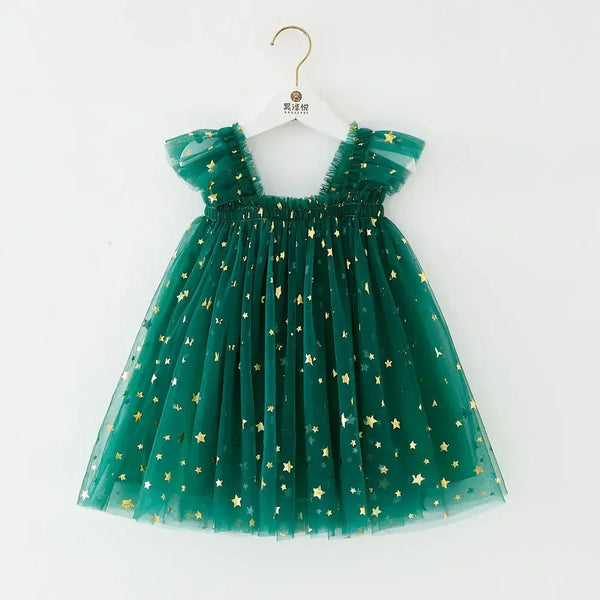 Felisa Festive Sparkly Party Dresses for Baby & Little Girls