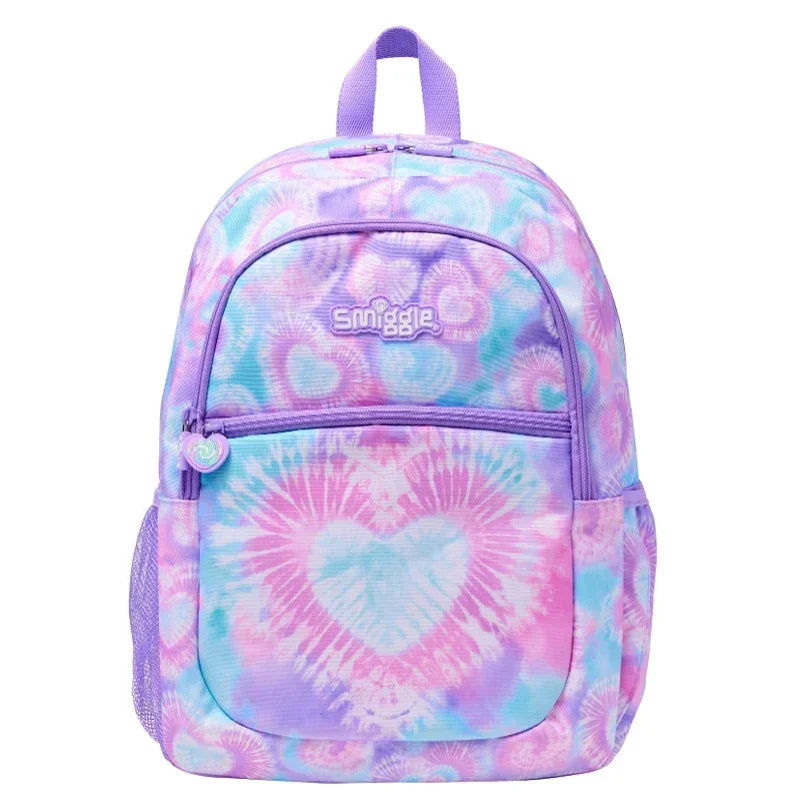 Smiggle® Tie Dye Radiance Heart Backpack + Waterbottle Set Smiggle® Tie Dye Radiance Heart Backpack + Waterbottle Set